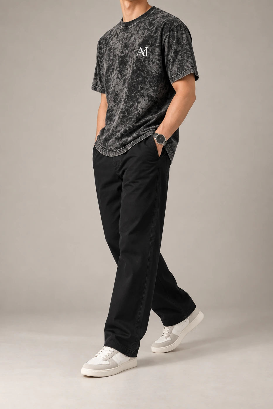 Obsidian Wash Cotton T-Shirt