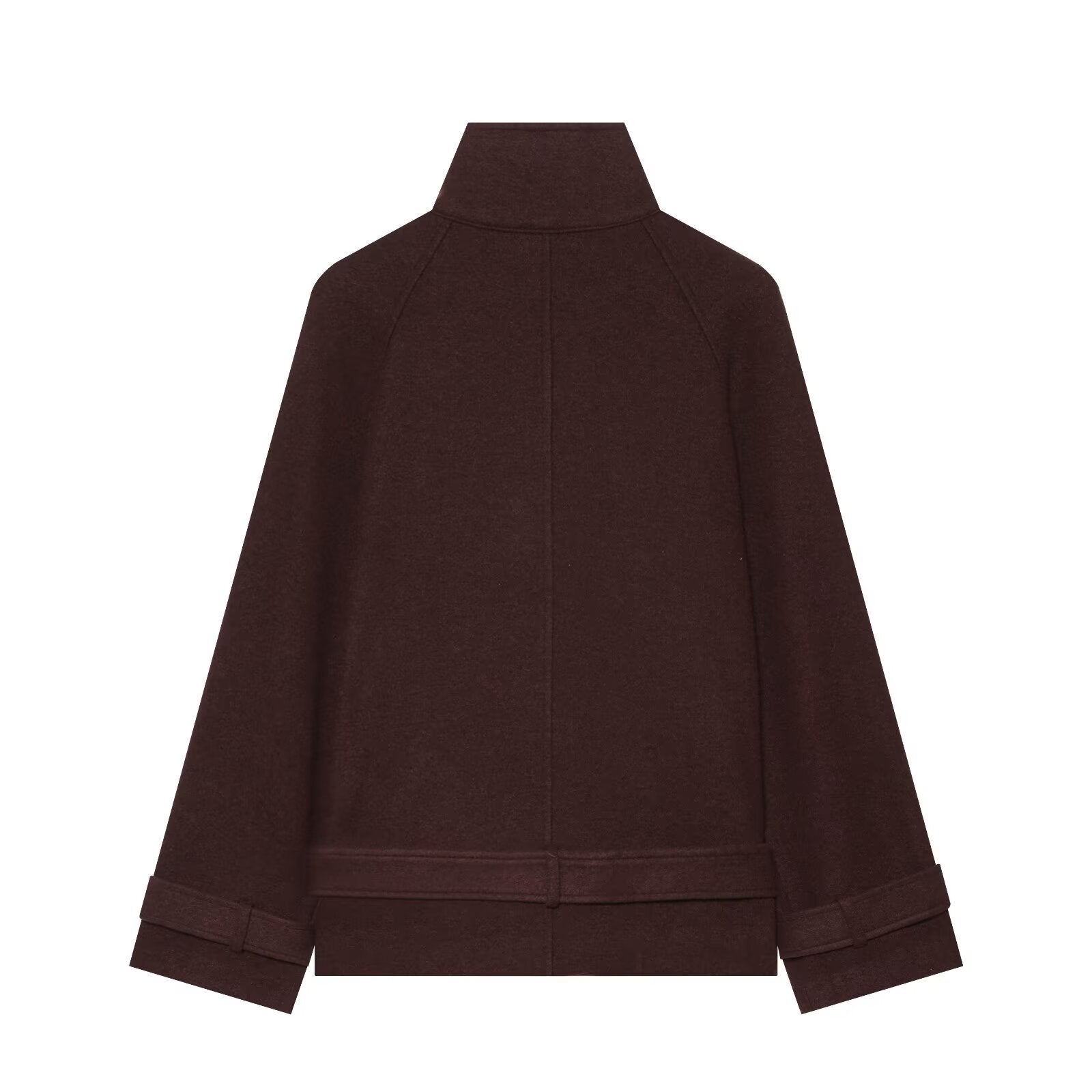Double-Breasted Belted Coat