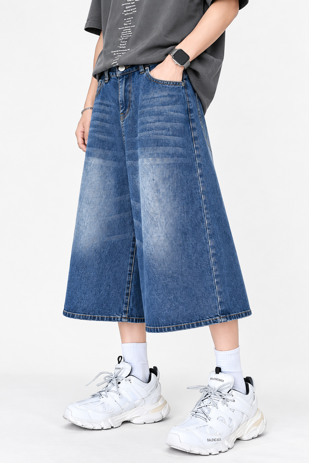 Denim Jeans Jorts
