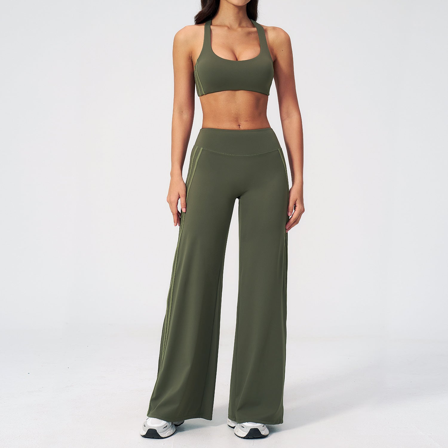High-Waisted Slimming Outdoor Fitness and Yoga Wear