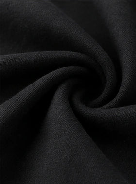 Black Essential Long Sleeve Tee