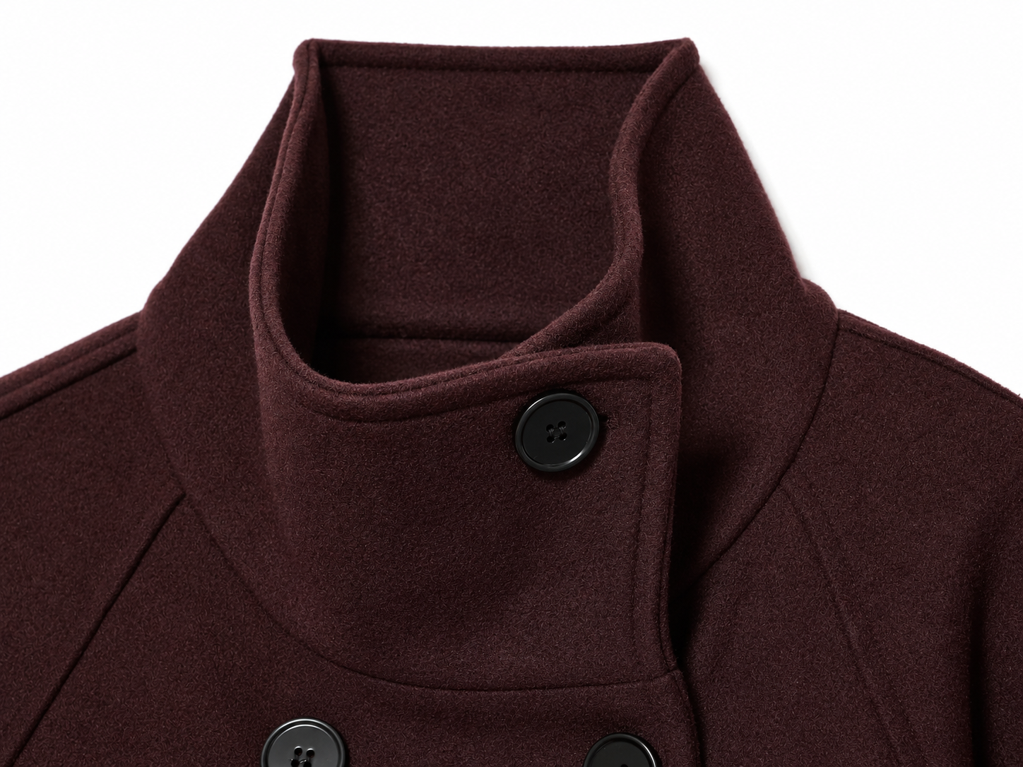 Double-Breasted Belted Coat