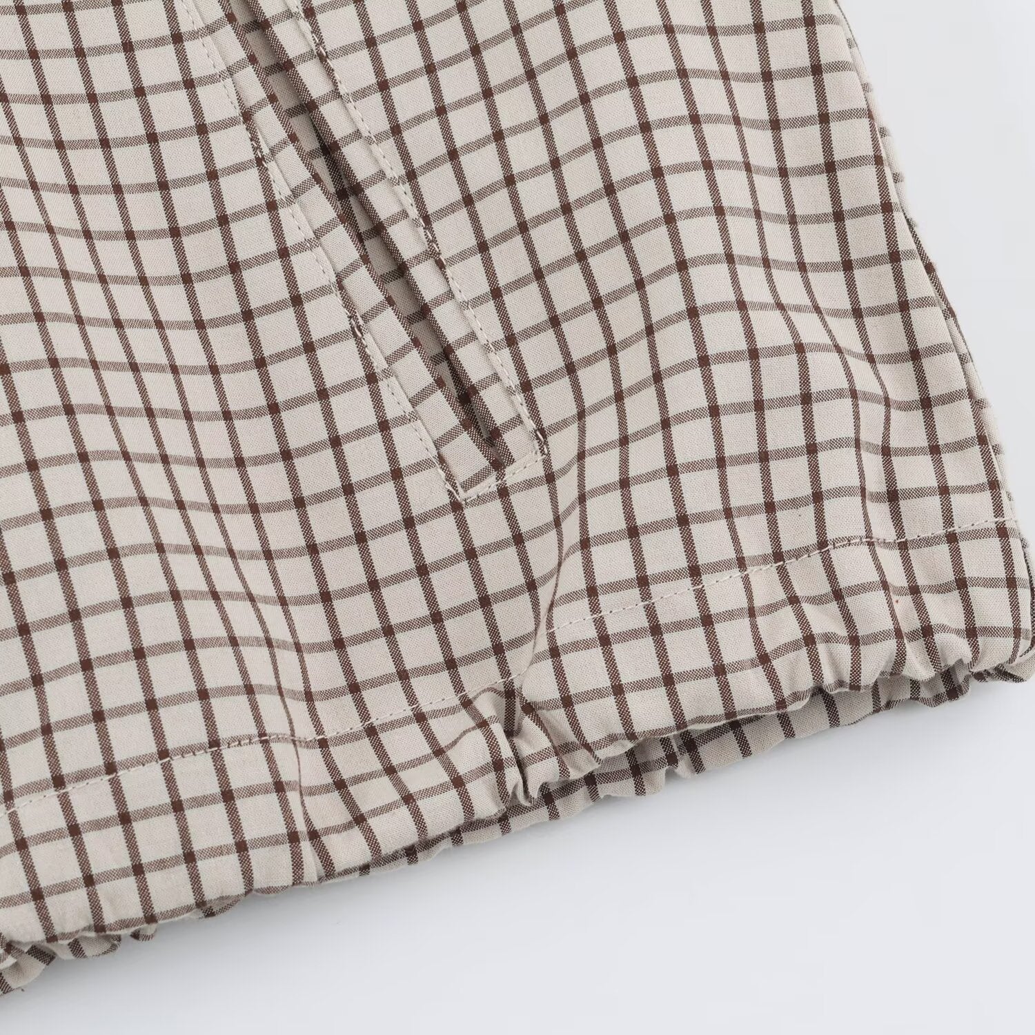 Plaid Hooded Jacket