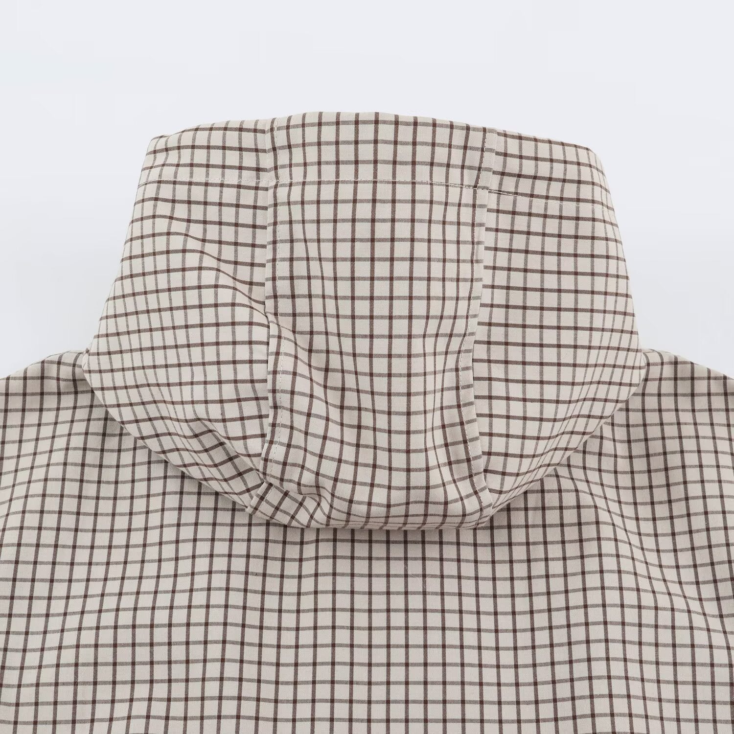 Plaid Hooded Jacket