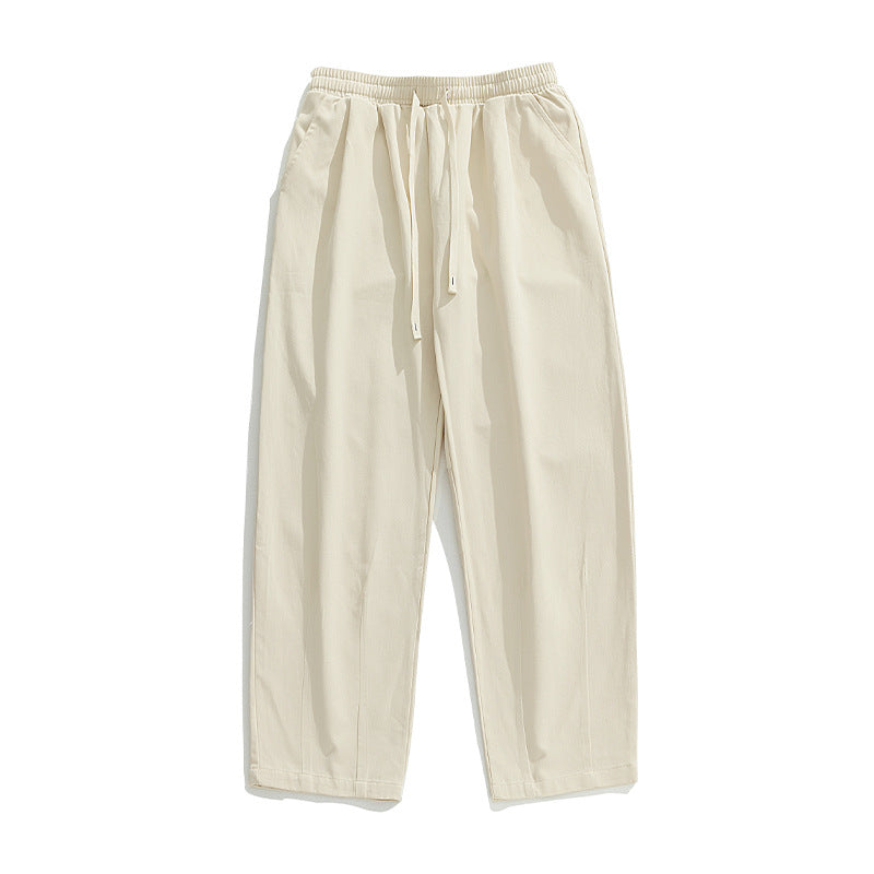 Pantalon décontracté à cordon de serrage