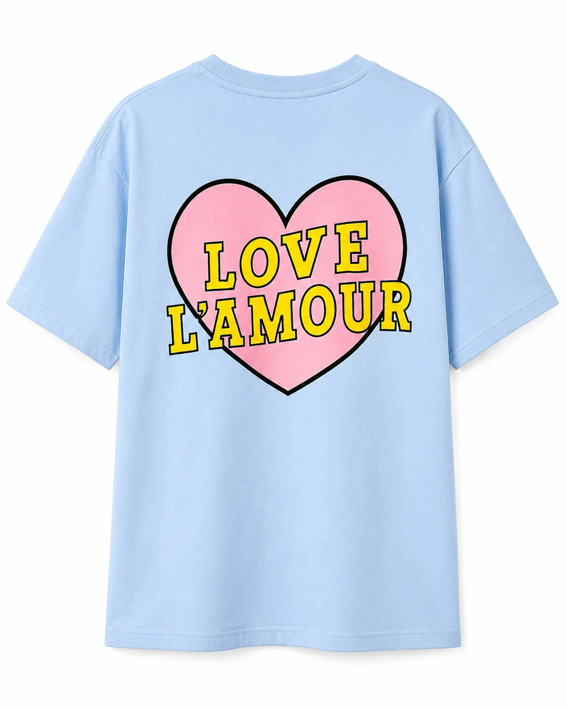 LOVE L'AMOUR Oversized Graphic Tee