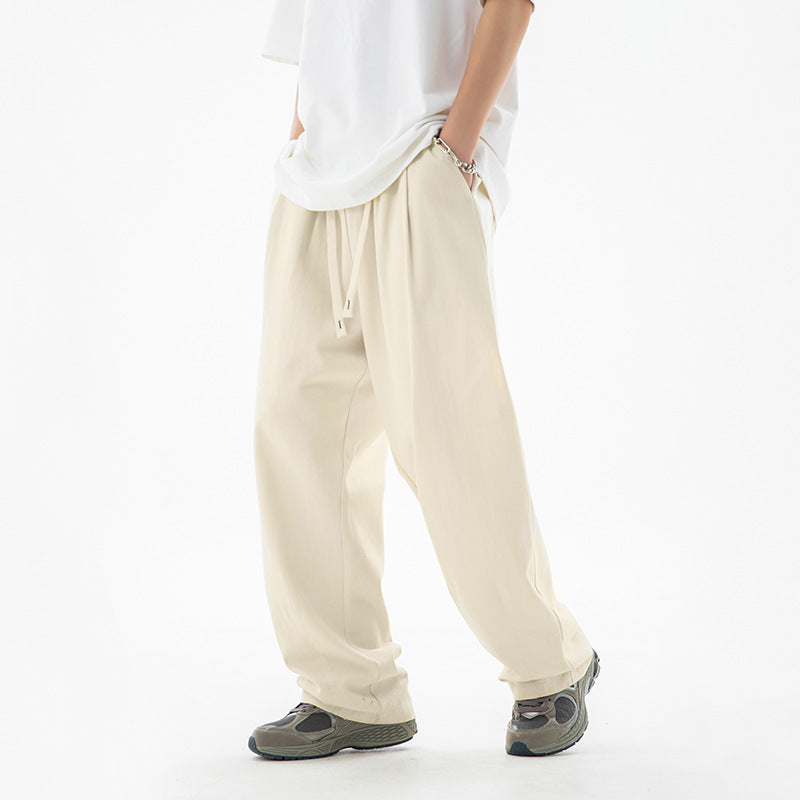Pantalon décontracté à cordon de serrage