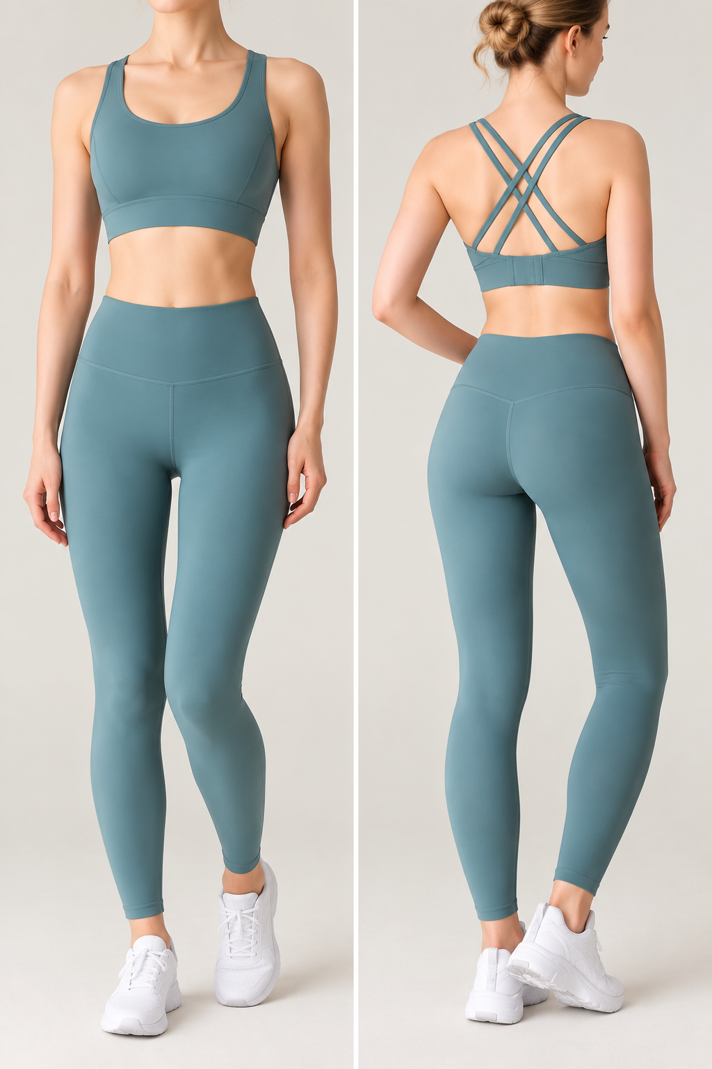AURA Active Set– Sports Bra & High-Waisted Leggings