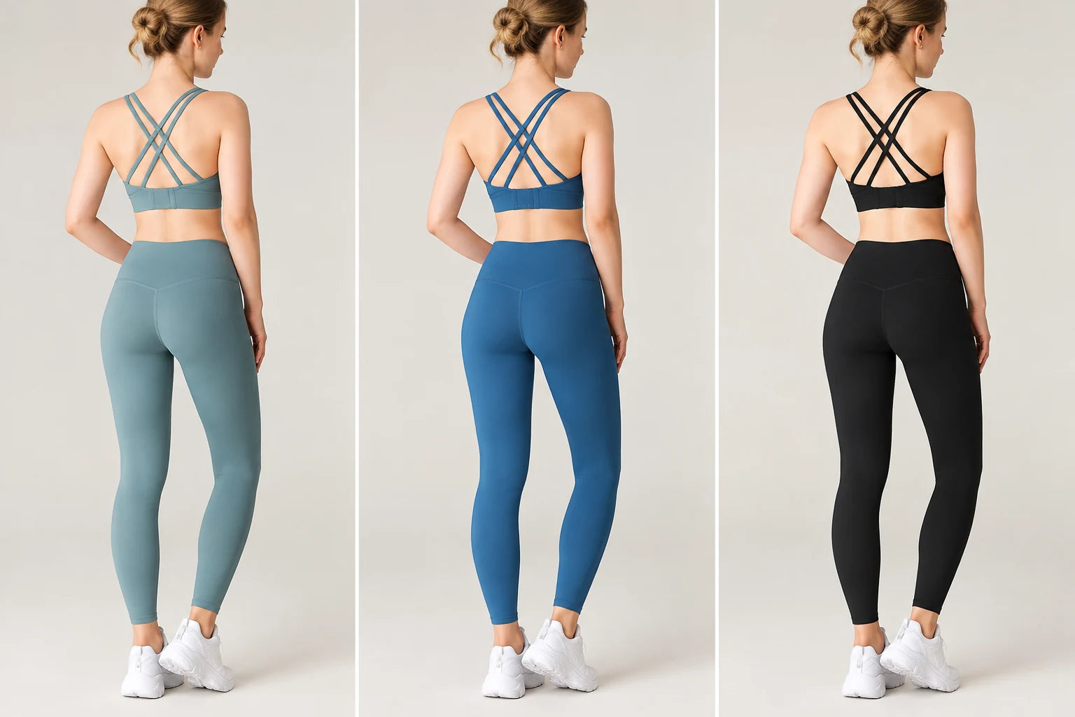 AURA Active Set Sports Bra & High Waisted Leggings
