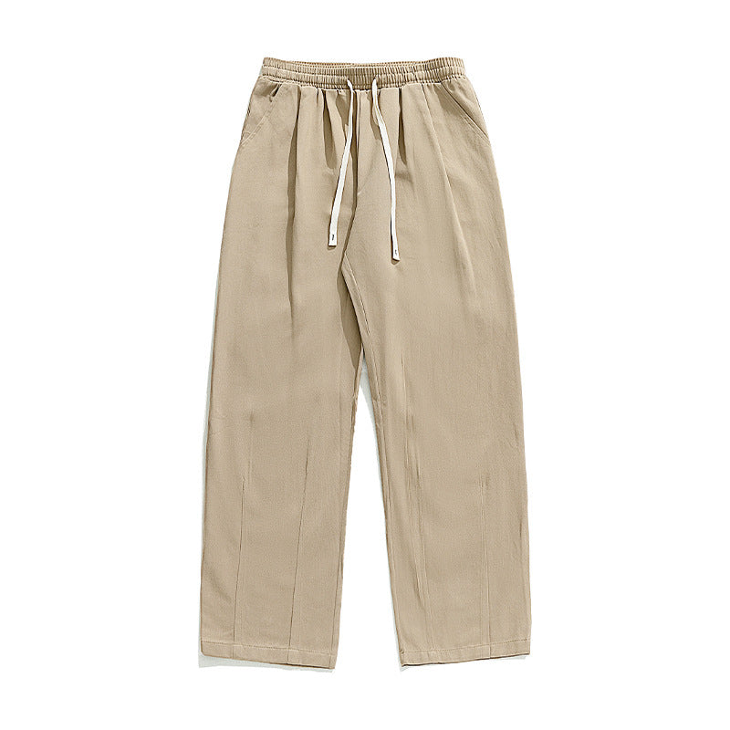 Pantalon décontracté à cordon de serrage