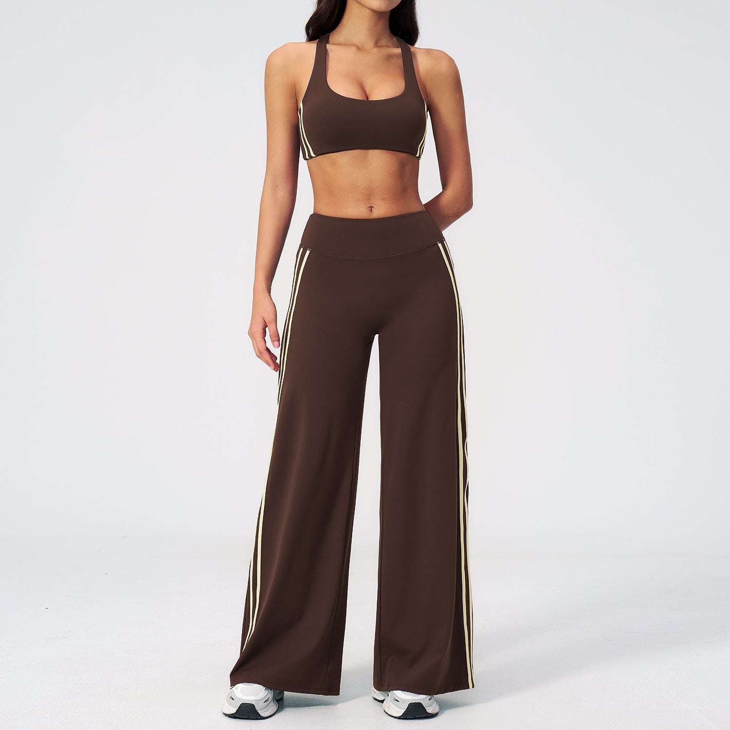 High-Waisted Slimming Outdoor Fitness and Yoga Wear