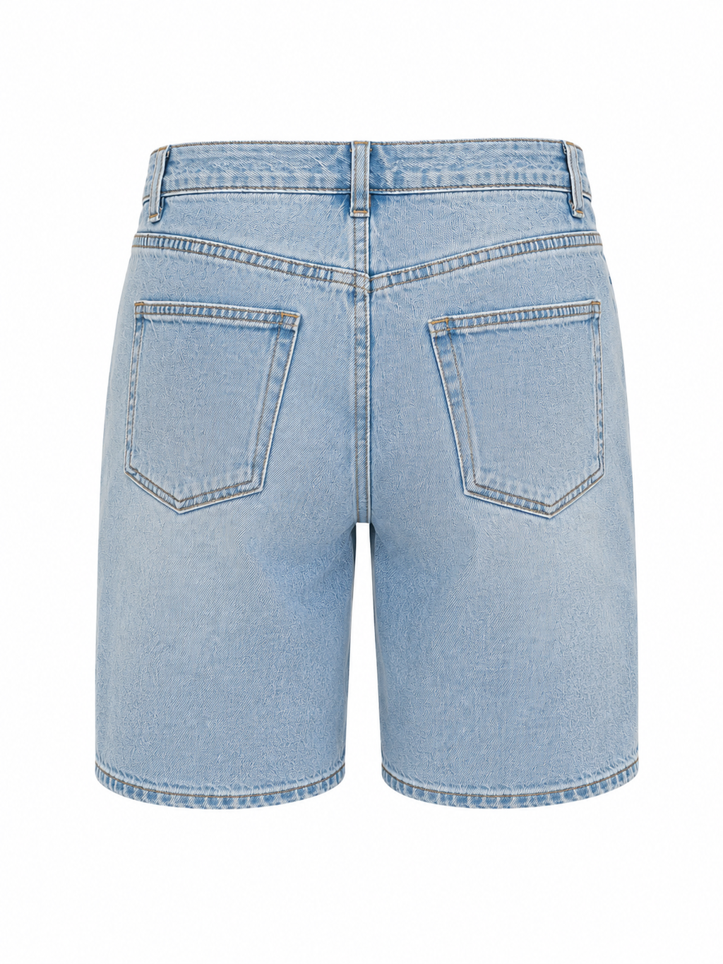 Ripped Denim Shorts