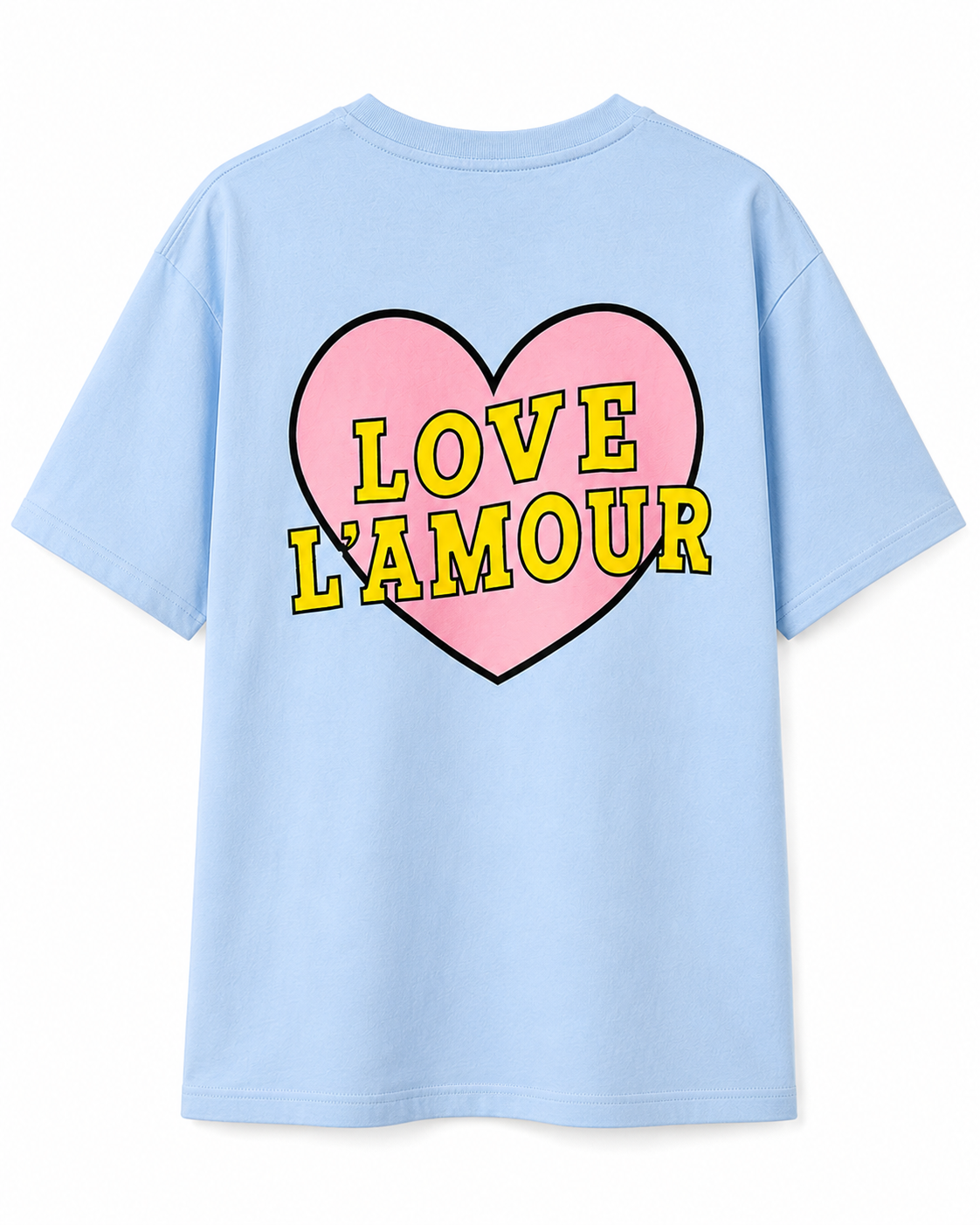 LOVE L'AMOUR Oversized T-Shirt mit Grafik