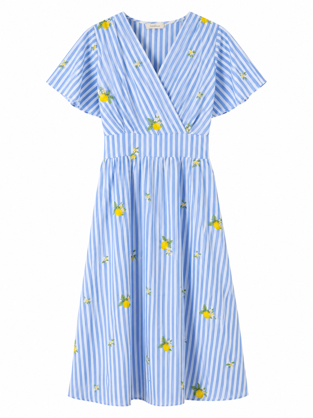 Lemon Breeze Midi Dress