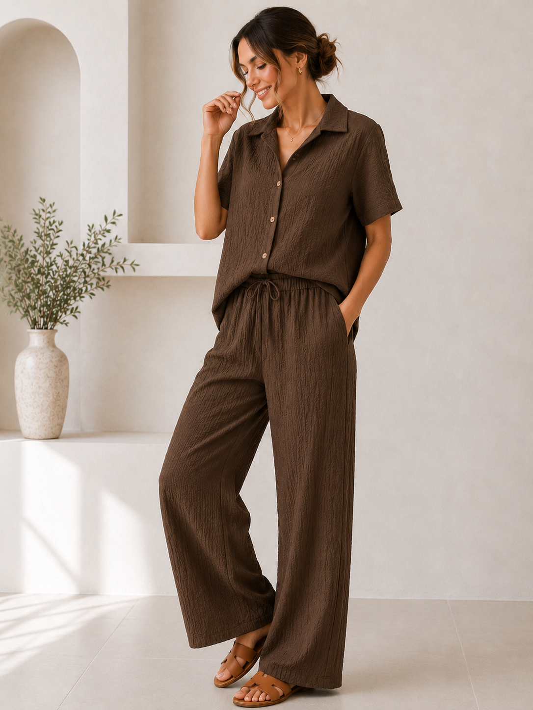 Ensemble coordonné Mocha Breeze
