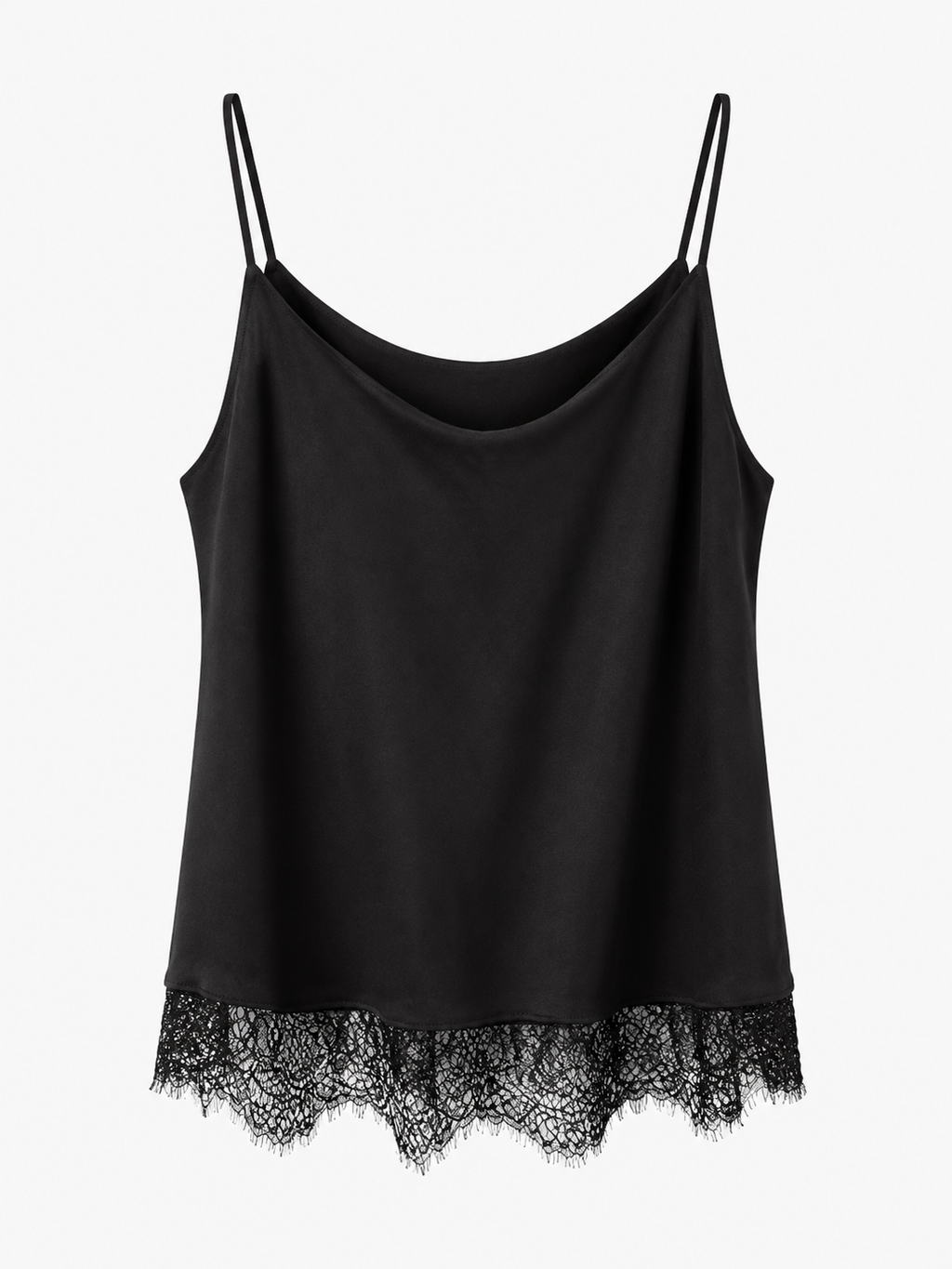 Noir Lace Cami Top