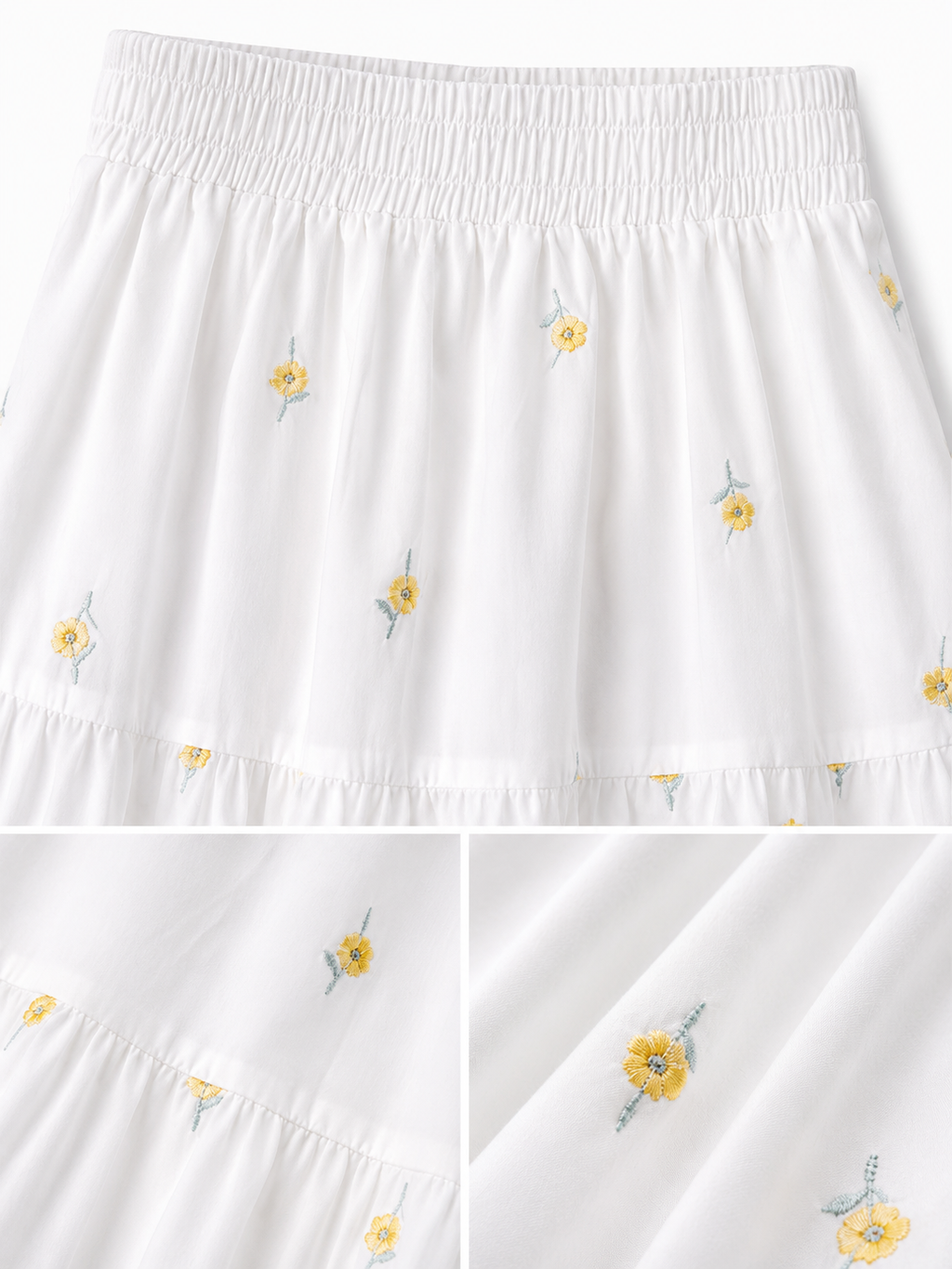 Daisy Bloom Maxi Skirt