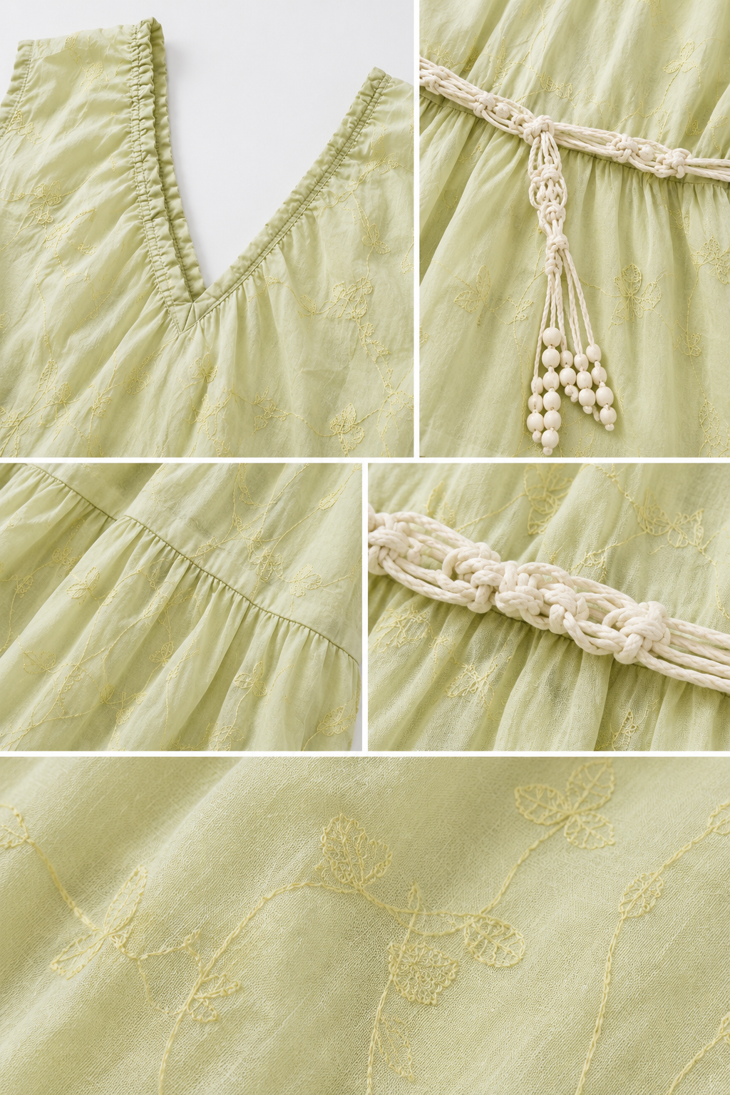 Luna Lime Midi Dress